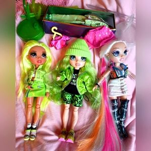 Rainbow High dolls (3)